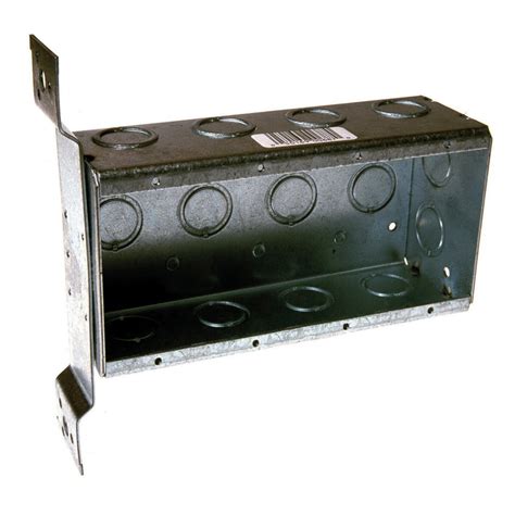 metal stud electrical 4 gang box|4 Gang Electrical Boxes .